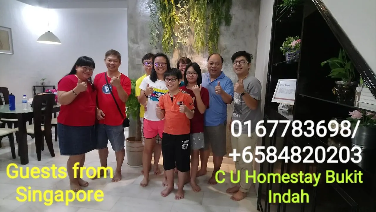 Jb Homestay Bukit Indah Wifi Ciq Mall Legoland Free Parking Johor Bahru Malezya